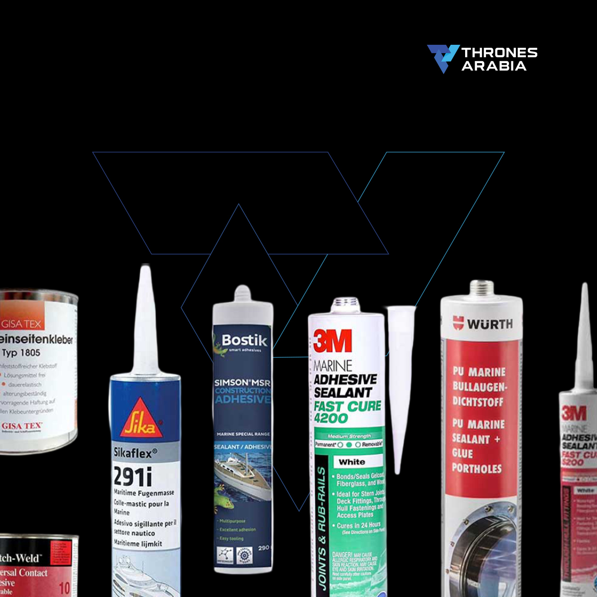 Adhesive and Silicone